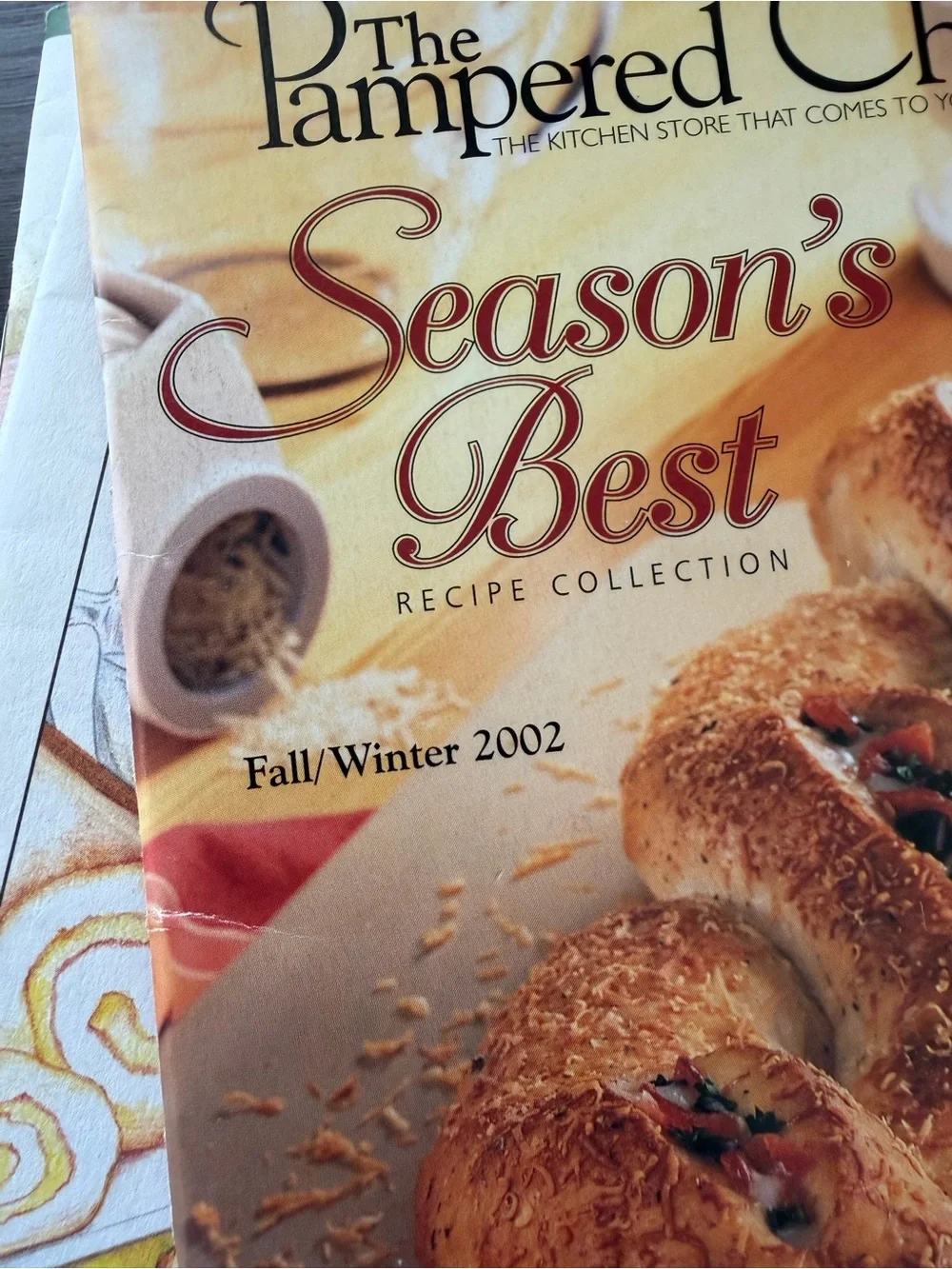 Vintage Pampered Chef Season’s Best Cookbooks Set of 3
